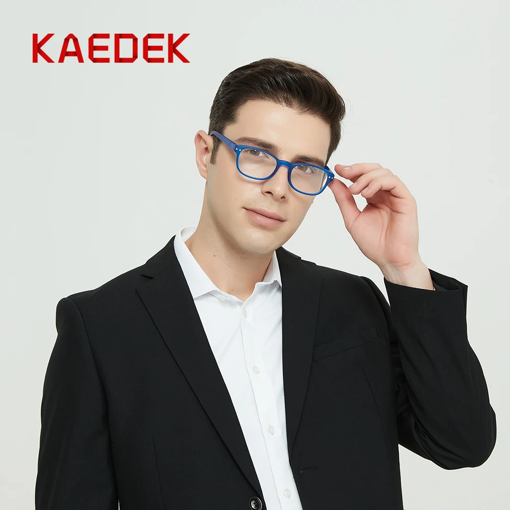 Модные очки для чтения KAEDEK с овальной оправой и пружинными петлями Дизайнерские