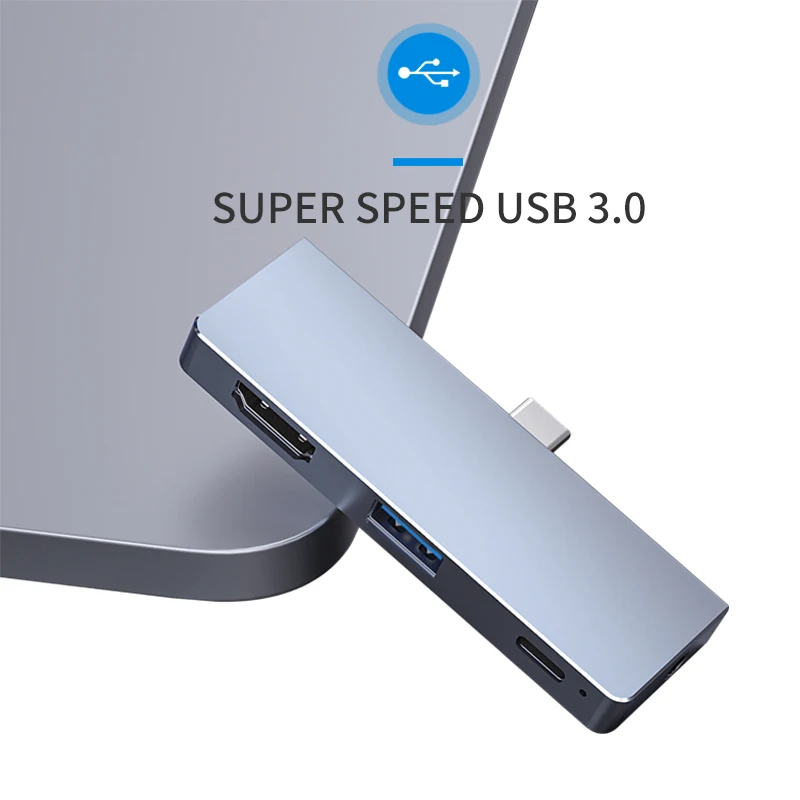 USB C HUB Type to HDMI 3 0 PD Port 5 мм Jack мобильный телефон USB-C адаптер для MacBook Pro iPad | Компьютеры