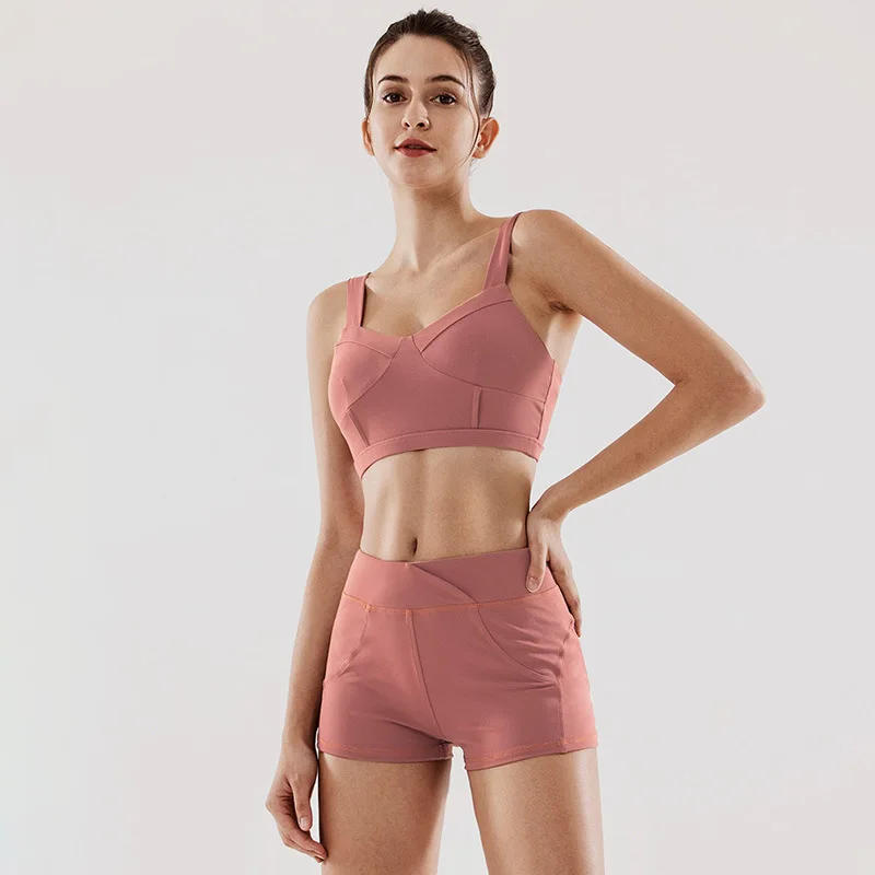 Женский набор для йоги комплект из 2 предметов одежда тренировок спортивный