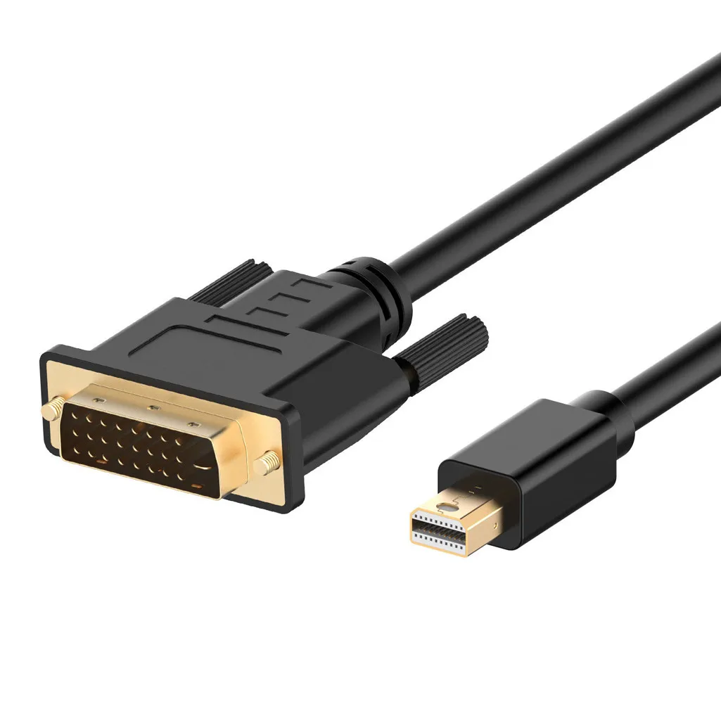 Мини-порт дисплея (Mini DP) к DVI кабелю Thunderbolt совместимый черный 1 м в наличии |
