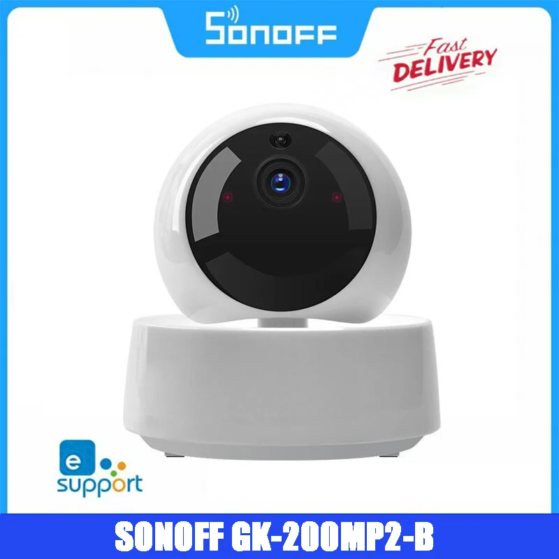Интеллектуальный выключатель света SONOFF GK 200MP2 B 1080P HD экшн камера с Wi Fi