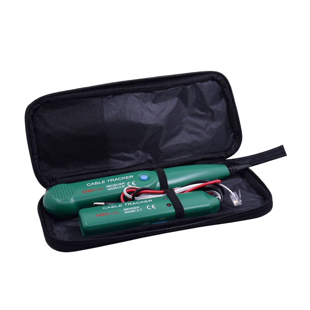 CHIPAL профессиональный тестер сетевого кабеля AIMO MS6812 LAN Тестер телефонного провода