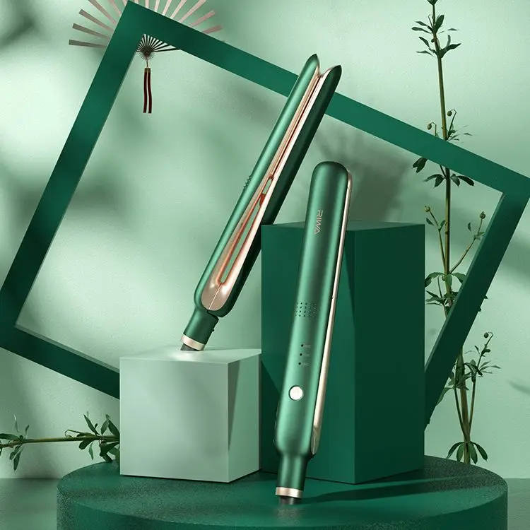 

Mini Portable Hair Straightener Fluffy Splint Professional Hair Straightening Styling Tools Hair Curling Iron 1000W anion