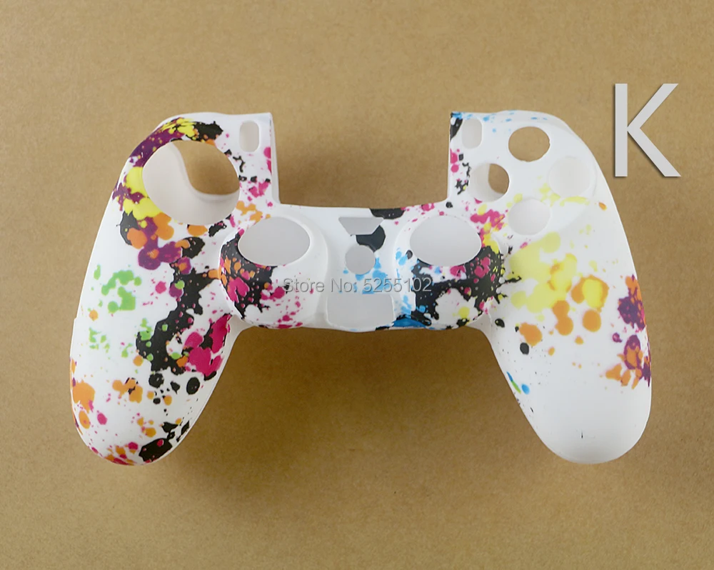 20 шт для PS4 аксессуары силиконовые гелевые гвардии рукав кожи ручек чехол крышки