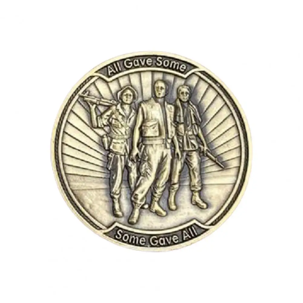 Вьетнамская монета позолоченная Памятная Коллекция искусств металлическая