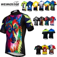 new cycling jersey mens mtb short sleeve quick dry clothes biking top shirt team racing sport bicycle bike sportswear cf0005
