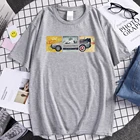 Мужская хлопковая футболка с коротким рукавом Back to the Future, Повседневная Уличная футболка унисекс, лето 2019