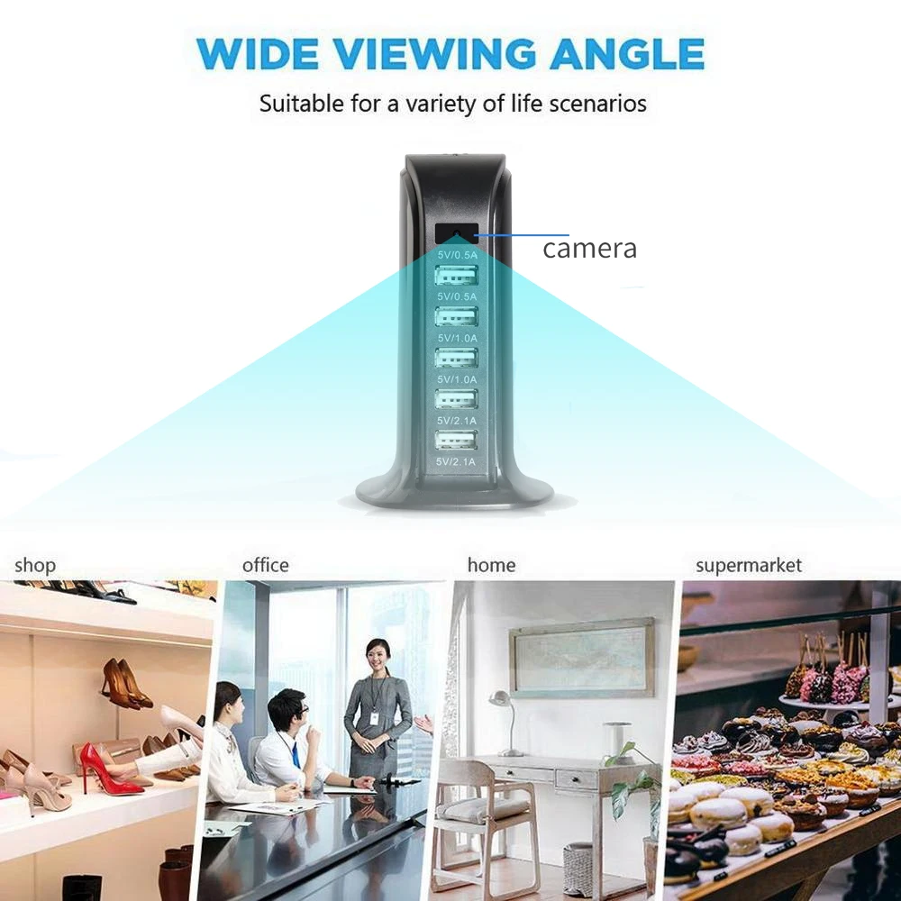 Беспроводная IP камера видеонаблюдения 4K Wi Fi HD 1080P|Компактные видеокамеры| |
