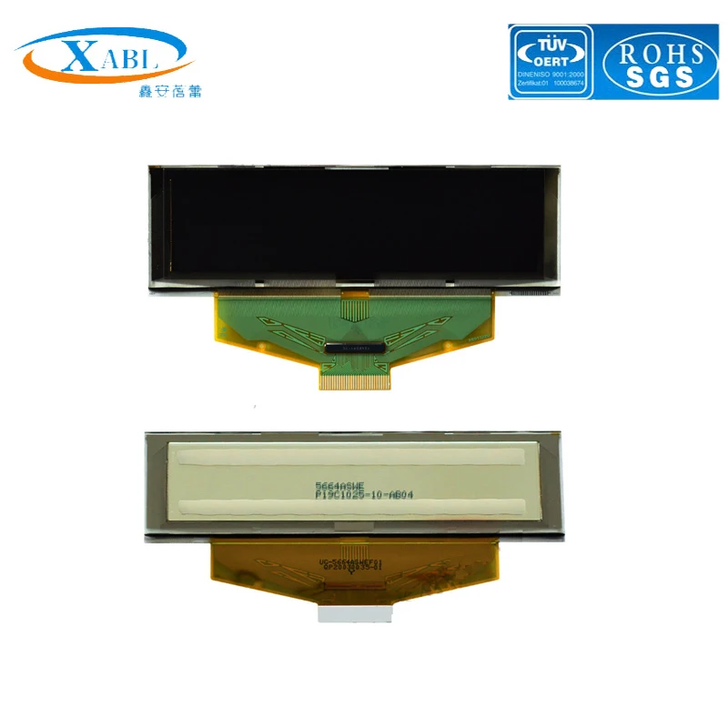 OLED-модуль XABL 3 12 дюйма разрешение 256*64P OLED-дисплей SSD1322 SPI Заводская розетка