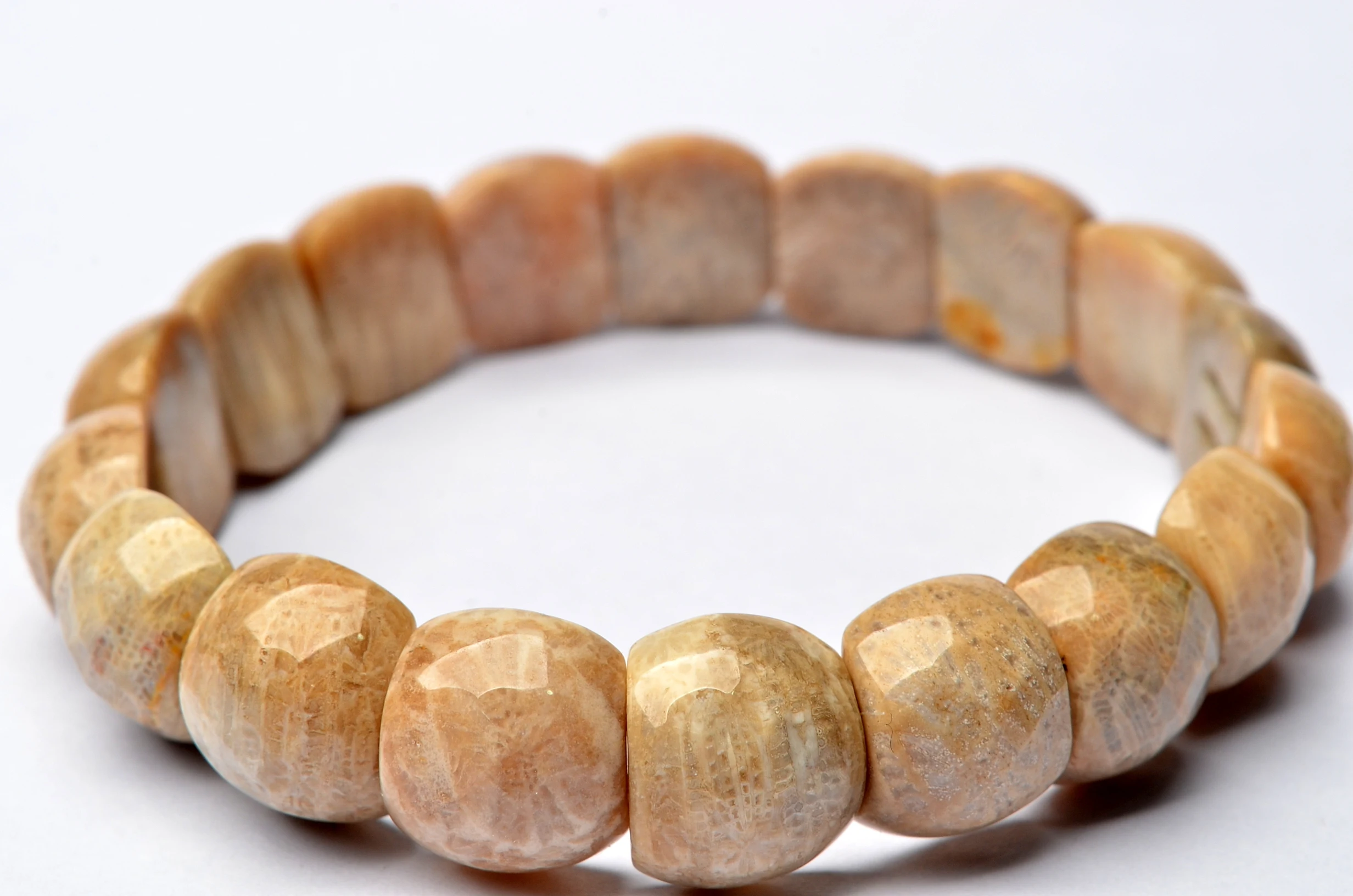 

Natural chrysanthemum stone Bracelets Geometry Long Beaded Stone/Bracelet Elastic Bangle