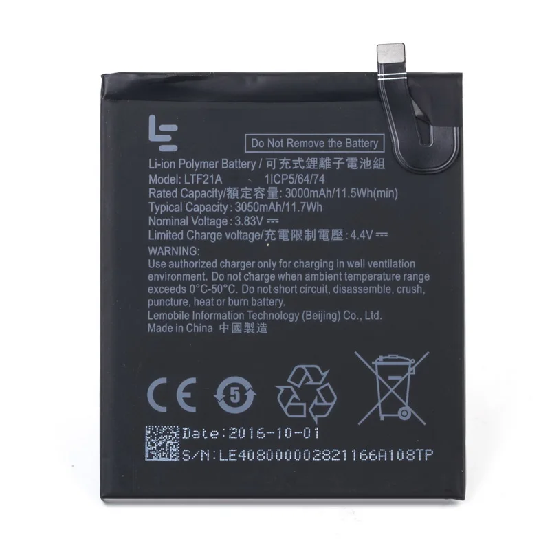 Новый аккумулятор Letv LeEco Le 2 X620 3000 мАч LTF21A Аккумулятор для Pro / X520 батарея телефона