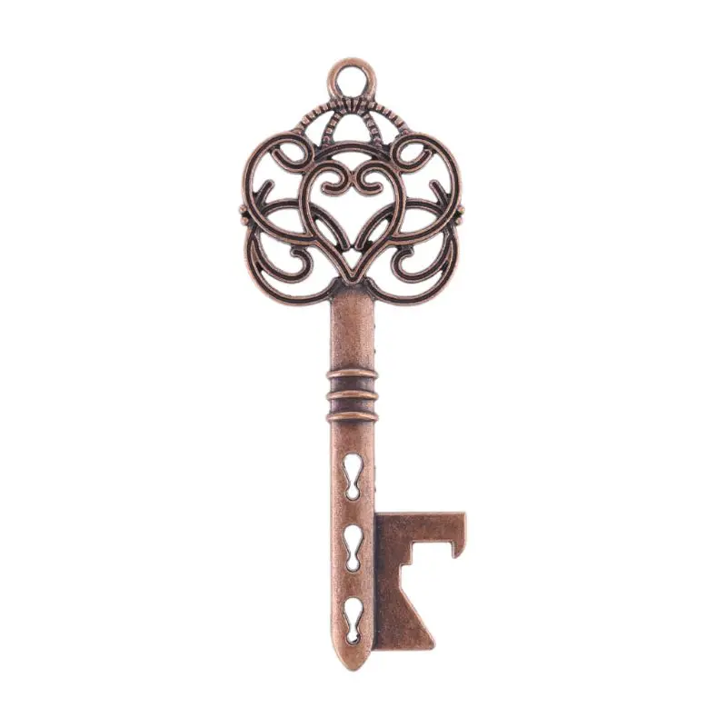 50 наборов винтажный открывалка для бутылок в форме ключа с бирками свадебной