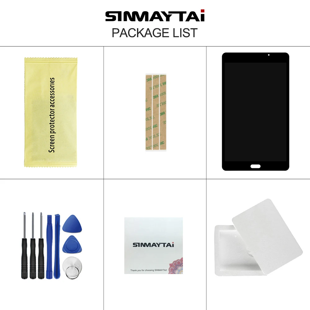 Sinmaytai для Samsung Galaxy Tab A 7 0 T280 T285 ЖК дисплей монитор + сенсорная панель стекло
