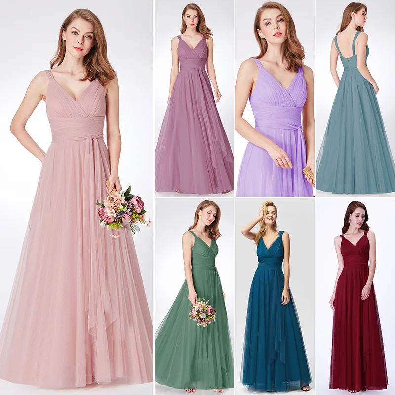FENTEFEN 2021 длинное вечернее платье трапециевидной формы Vestido de Festa со складками с