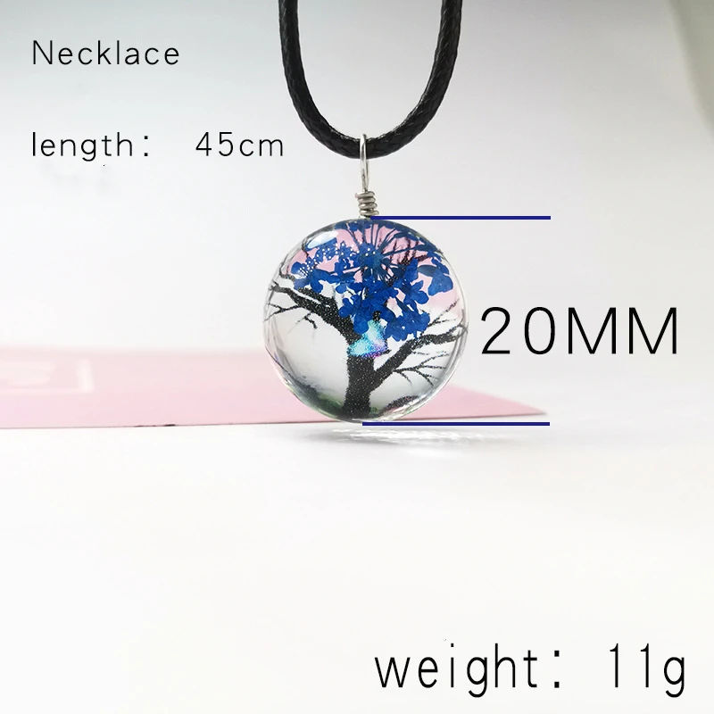 

Retro Flower Necklace Luxury Handmade Glass Ball Jewelry for Women Crystal Chains Gothic Boho Fashion Colour Lover Gift Retro