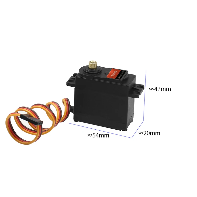 Сервоприводы Digital MG995 9 кг сервопривод с металлическим редуктором для моделей