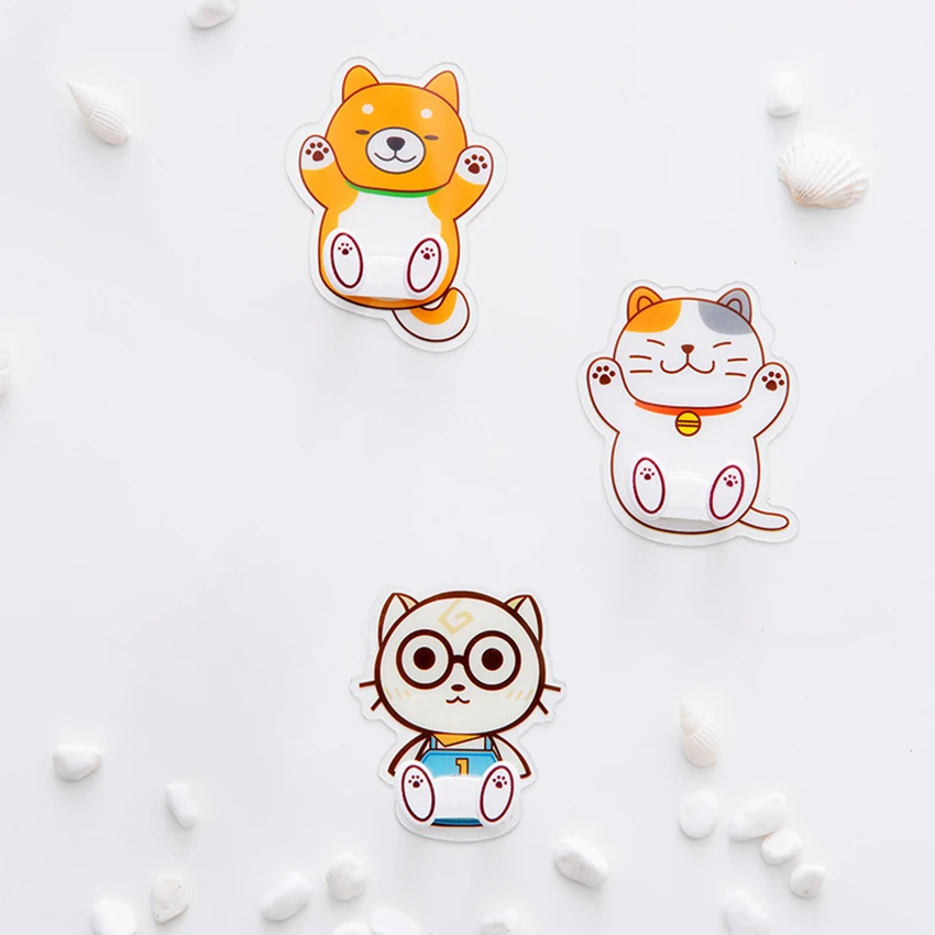 Настенные крючки в виде милых мультяшных героев подвесная вилка без перфорации