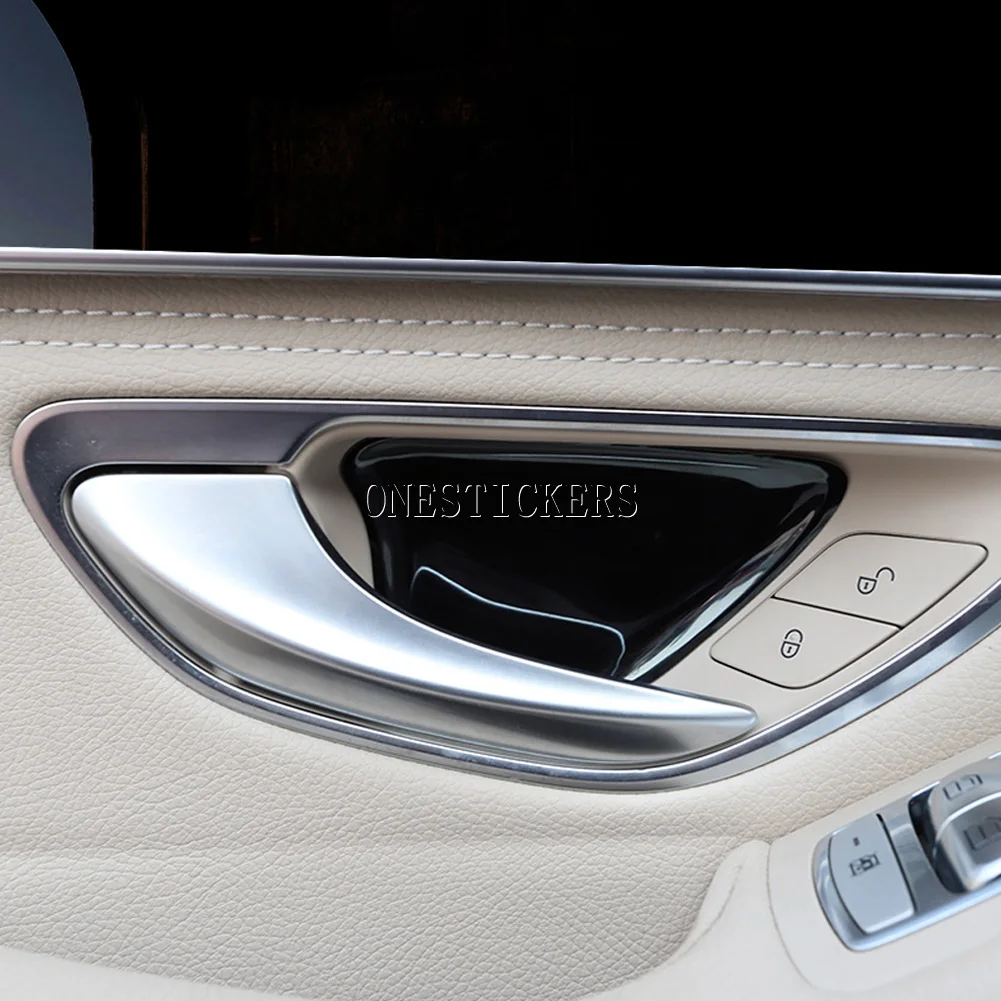 Для Mercedes Benz C Class W205 E W213 GLC X253 Coupe Автомобильные аксессуары из нержавеющей стали