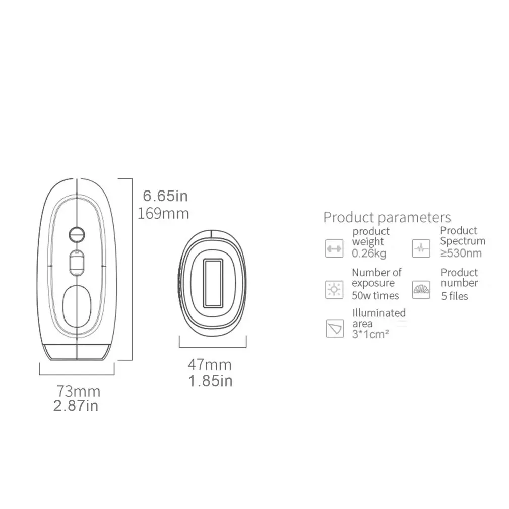 

Permanent IPL Laser Epilator Professional Painless Hair Remover Machine For Women Bikini Body Facial Photoepilator