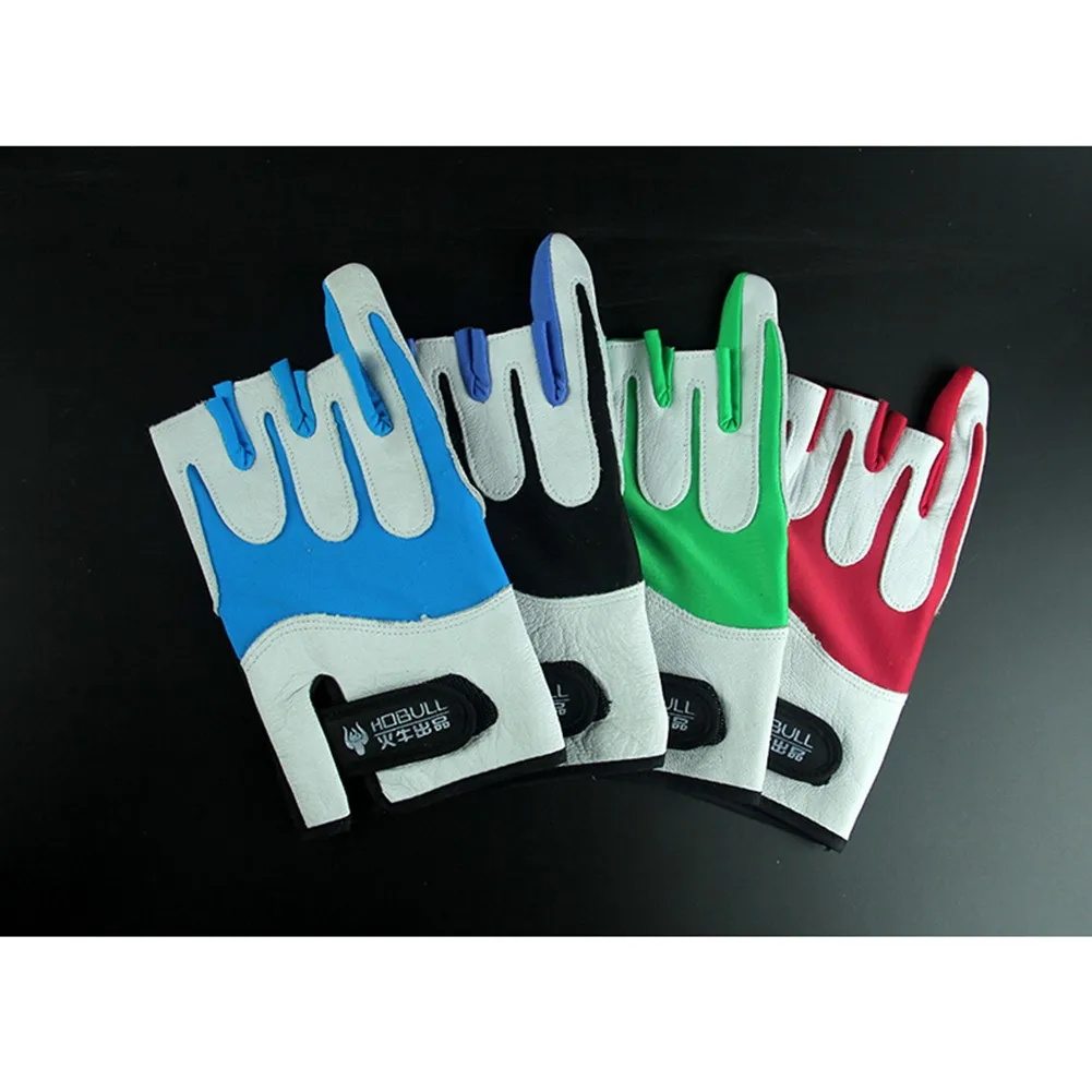 

Fishing Gear Accessories Outdoor Sports Fishing Gloves Flying Knock Gloves Artificial Suede Anti-slip Exposure Four-finger