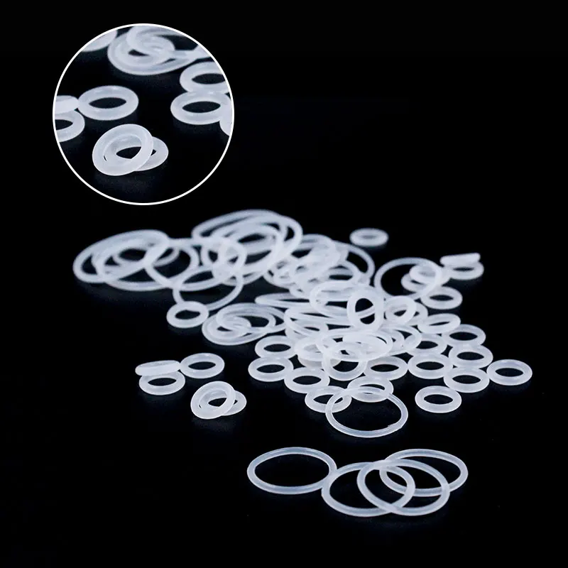 10 шт./лот Силиконовое кольцо силиконовое/VMQ уплотнительное толщиной 2 4 мм