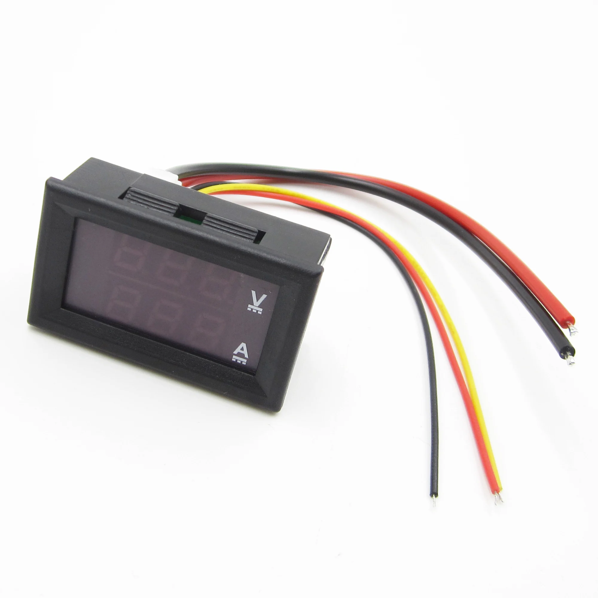 Цифровой вольтметр амперметр постоянного тока 4 5-30 в 0-50 А с светодиодный кой