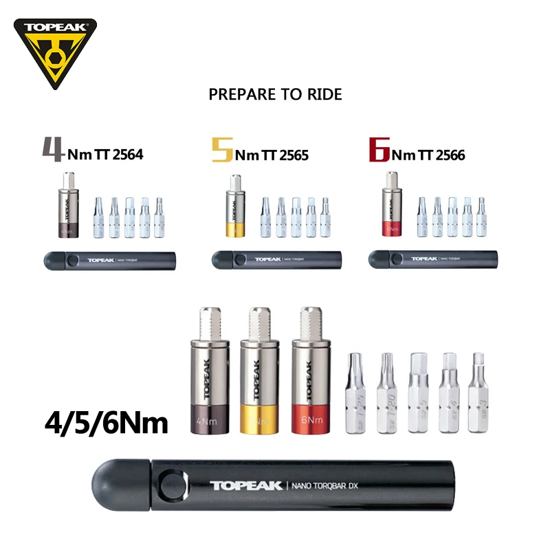 Набор динамометрических ключей Topeak предустановленный динамометрический ключ
