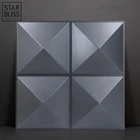 3D Трехмерная настенная наклейка, 30x30 см, Декоративные Настенные обои для гостиной, водостойкая 3D настенная наклейка для ванной и кухни