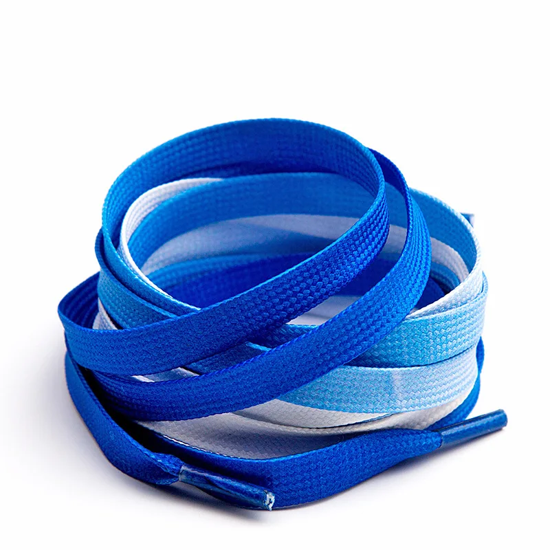 Радужные кружева плоские многоцветные градиентные для мужчин и