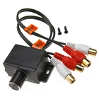 Автомобильный аудио усилитель бас RCA уровень пульт дистанционного управления громкостью ручка LC-1 Универсальный автоаудио усилитель регулятор громкости 2021 Новинка