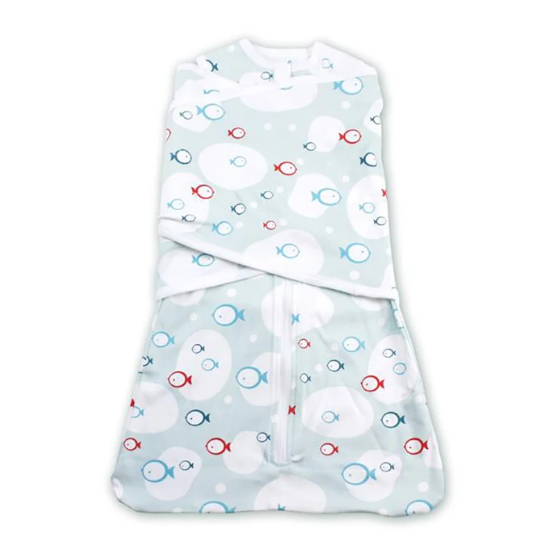 

Baby Kids Sleeping Bag Swaddling Sleepsack Summer Cotton Wrap Infant Newborn Baby Cartoon Printing YBC004