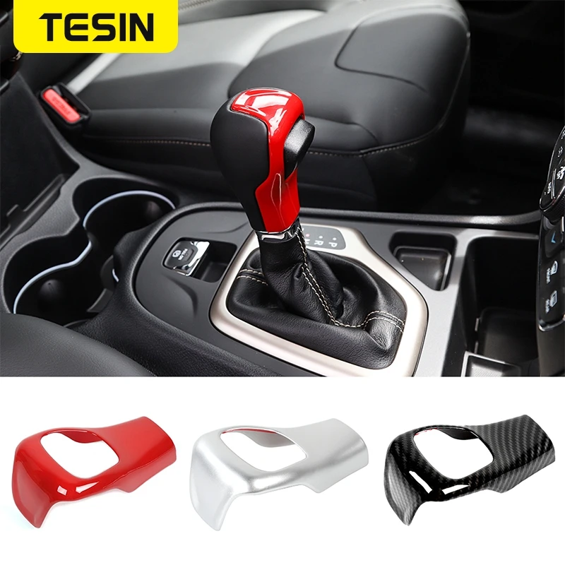 TESIN ABS Автомобильная Высококачественная ручка переключения передач декоративная