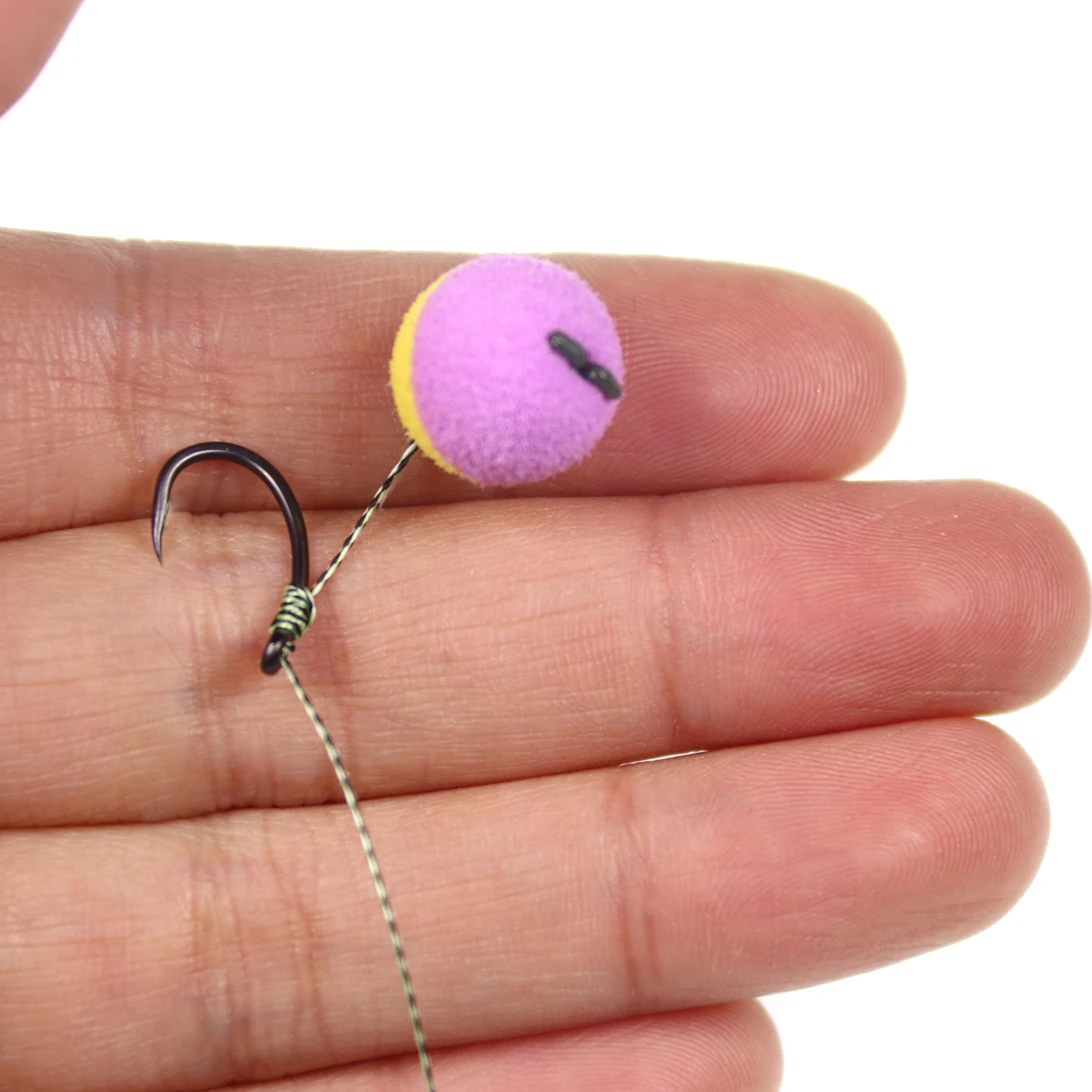 100pcs Barbless Carp Fishing Hook Jig Head Carp Hooks High Carbon Steel Curve Shank Non-barb Fishhook Chod Hair Rigs Hooks