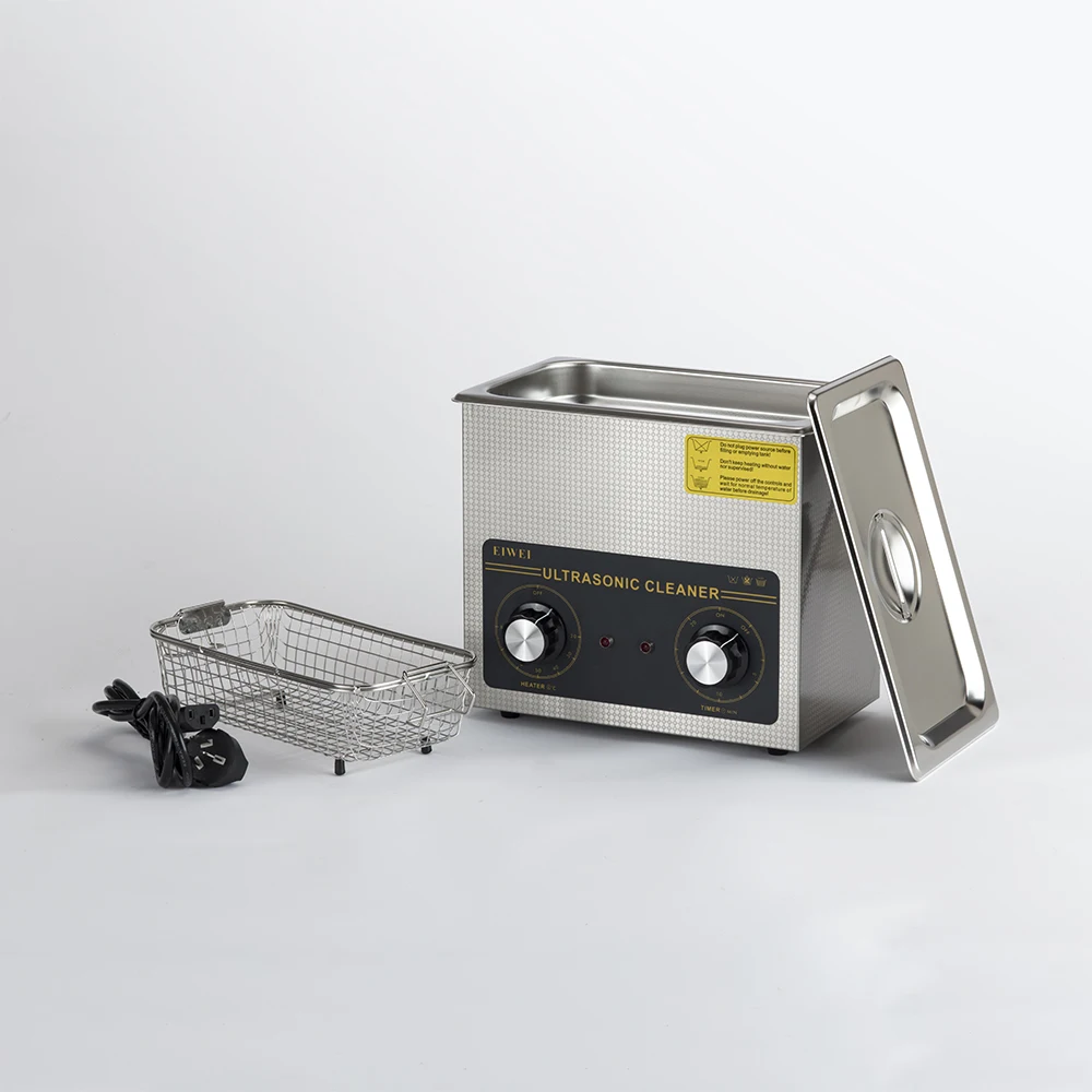 Ультразвуковой очиститель EIWEI 40 кГц 4 л с таймером нагрева 180 Вт ультразвуковая
