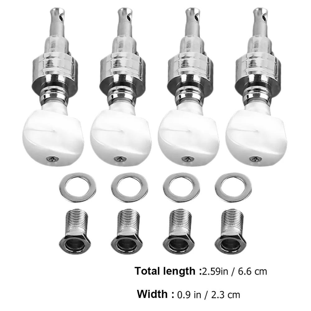 

4pcs Banjo Accessories Parts Tuning Pegs Machine Heads String Key Tuners