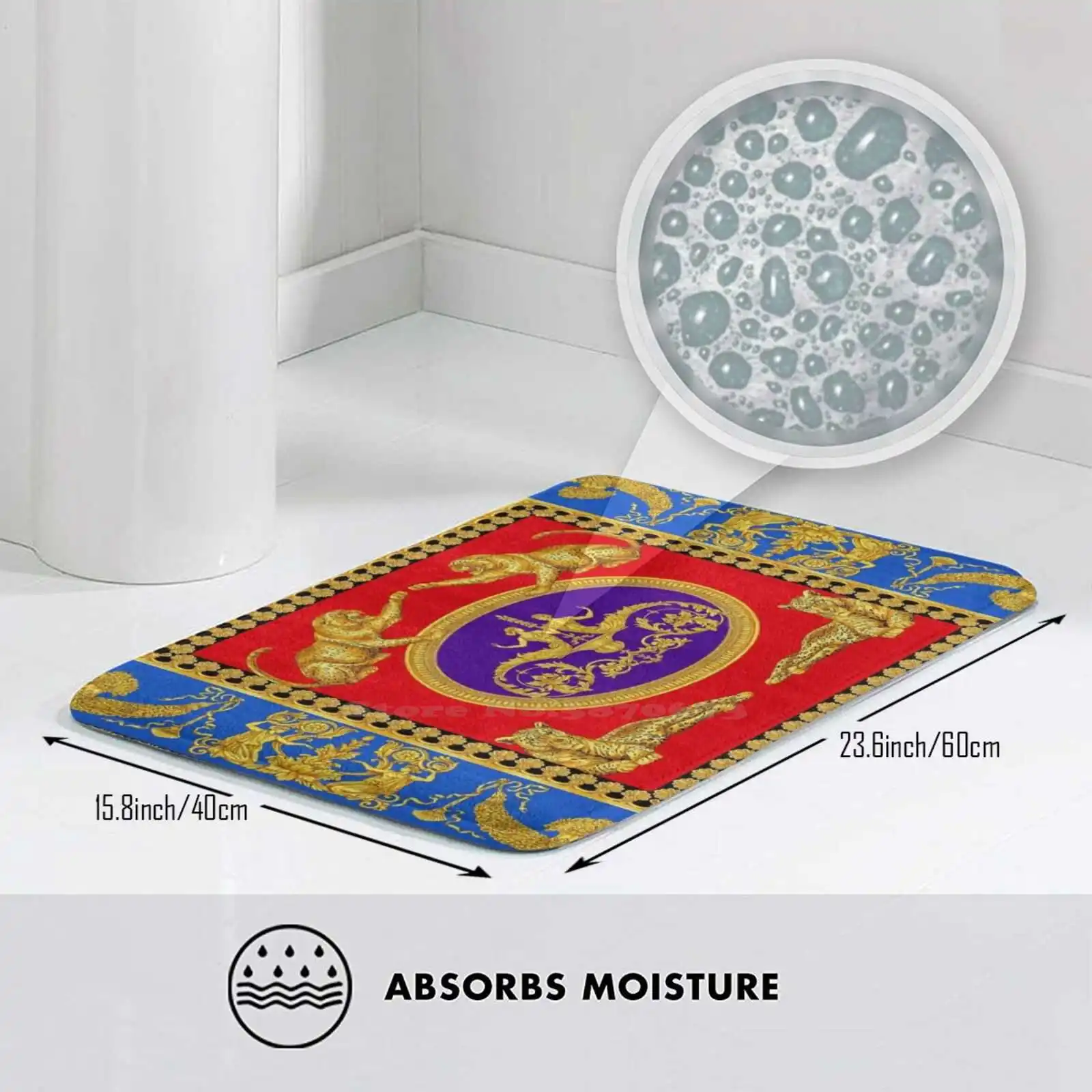 Коллекция 2018 в стиле барокко предосень 23 удобный дверной коврик подушка