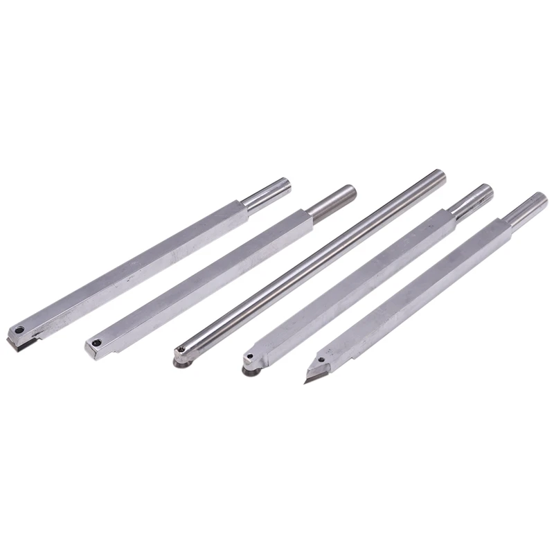 Простой токарный инструмент полный размер набор из 6 твердосплавных токарных