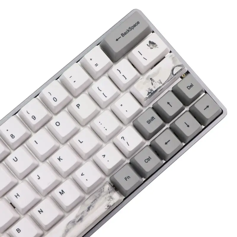 

OEM PBT Cherry Blossom Keycap Mechanical Keyboard Keycaps Dye-Sublimation Keycap A6HE