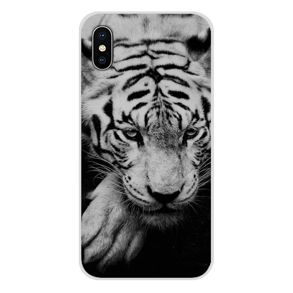 Чехол-накладка для Samsung Galaxy A3 A5 A7 A9 A8 A6 Plus 2018 2015 2016 2017 с тигровым леопардовым