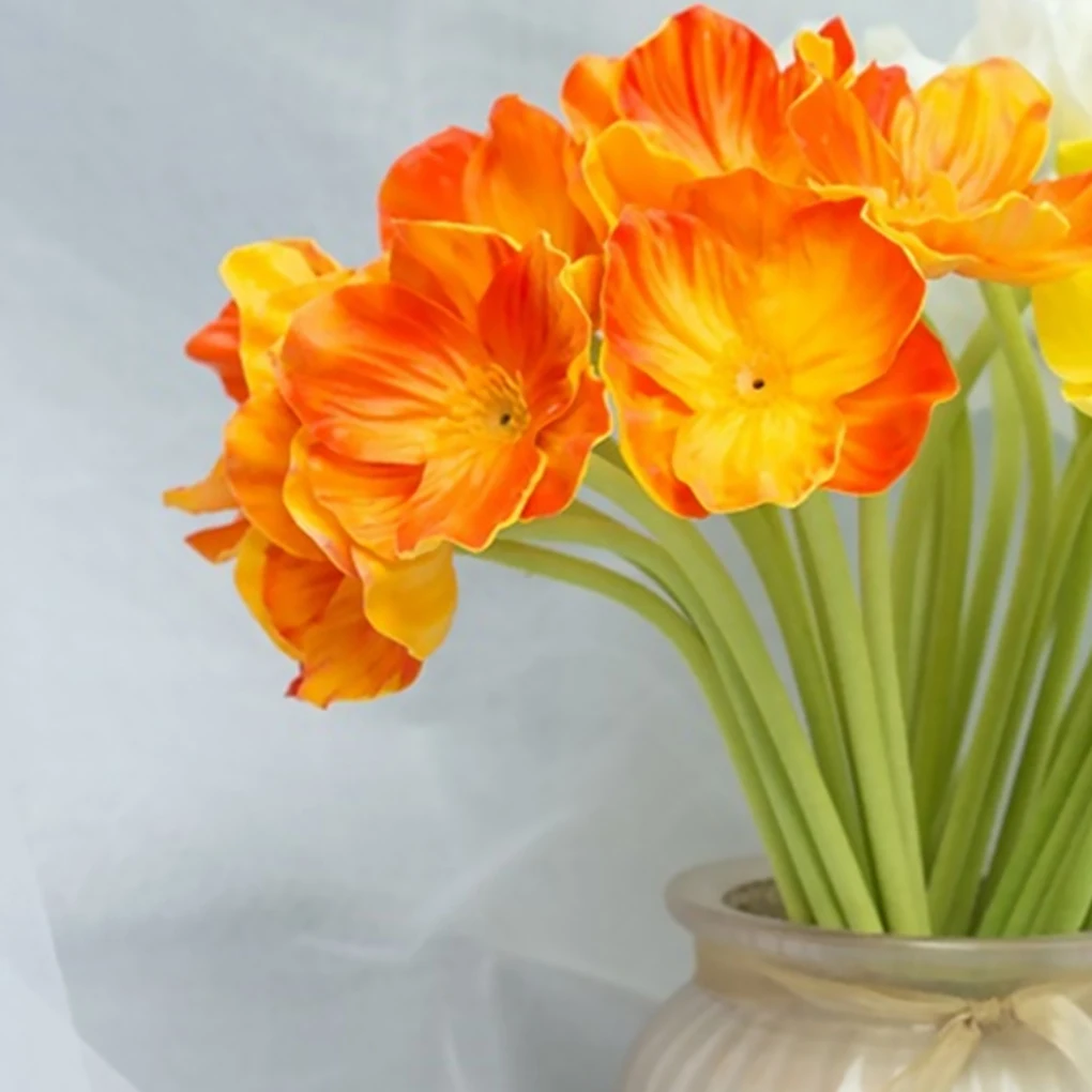 1 шт. искусственная Калла Лилия Цветочный декор домашний офис PU искусственный