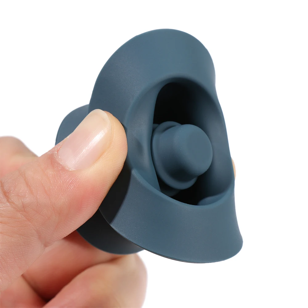 

Silicone Creative Wine Stopper Vacuum Sealed Wine Bottle Sealer Cap Bar Kitchen Tool Reusable Bar Seal Black Green Blue