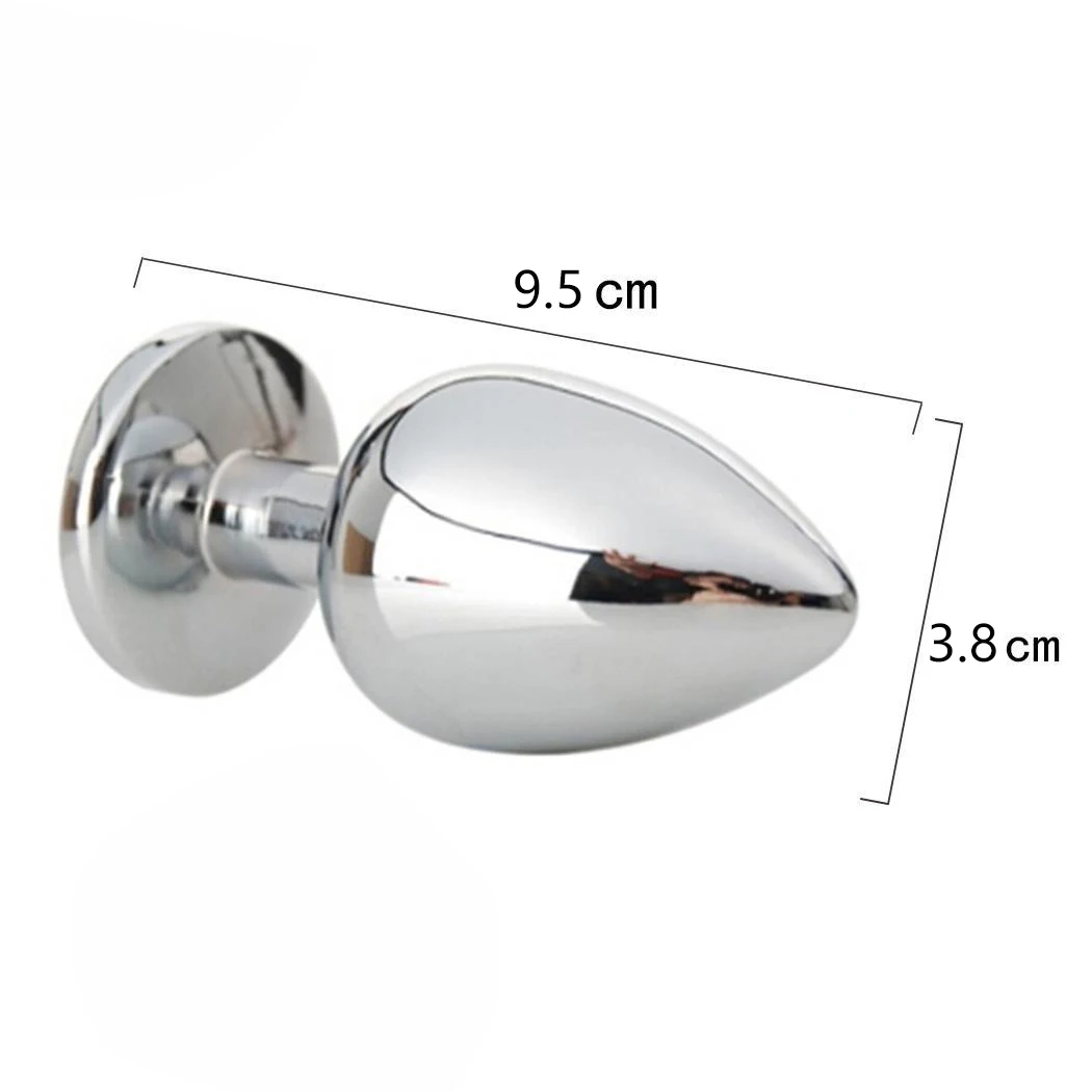 Для больших собак Цвет случайный Нержавеющая сталь анальные пробки шарики