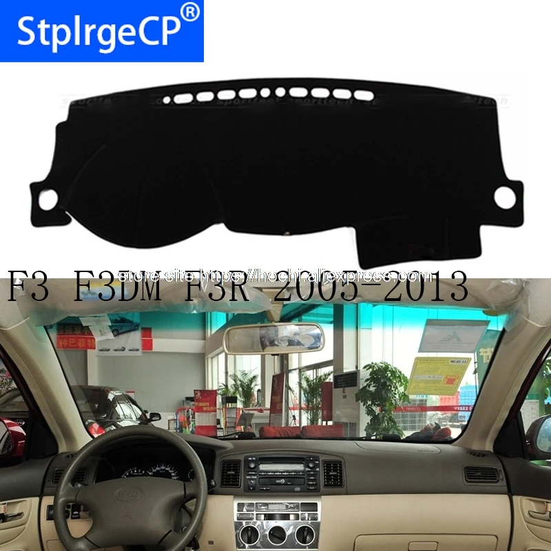 

for BYD F3 F3DM F3R 2005-2013 dashboard mat Protective pad Shade Cushion Photophobism Pad car styling accessories