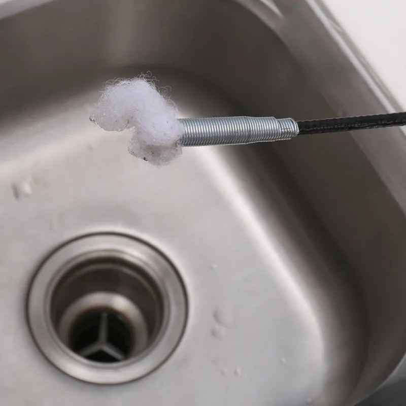 1 шт. кухонный крючок для очистки раковины Канализационное дноуглубительное