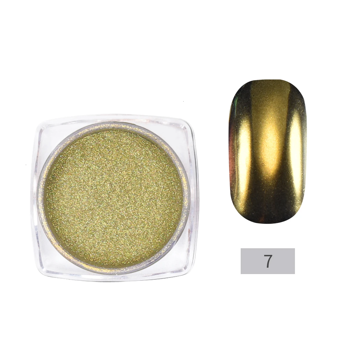 7C BEAUTYBIGBANG 1 г зеркальные Блестки для ногтей Пудра УФ гель полировка хром краска с хлопьями пыль DIY украшения для ногтей - Цвет: 7C