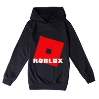 hoodie for kids robloxing print warm clothing cartoons fleece streetwear fashion boys sweatshirt personality harajuku hoody