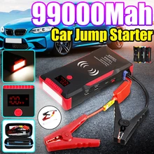 Пусковой усилитель устройства 1500A 12V автомобильное пусковое устройство power Bank телефон Беспроводная зарядка автомобильное пусковое устройство для автомобильного зарядного устройства Buster