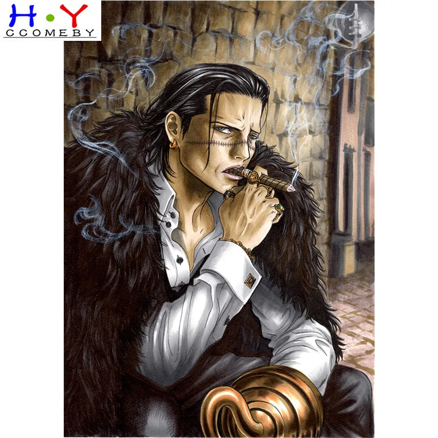 Круглая Алмазная мозаика из японского аниме одна штука 5D сделай сам алмазная