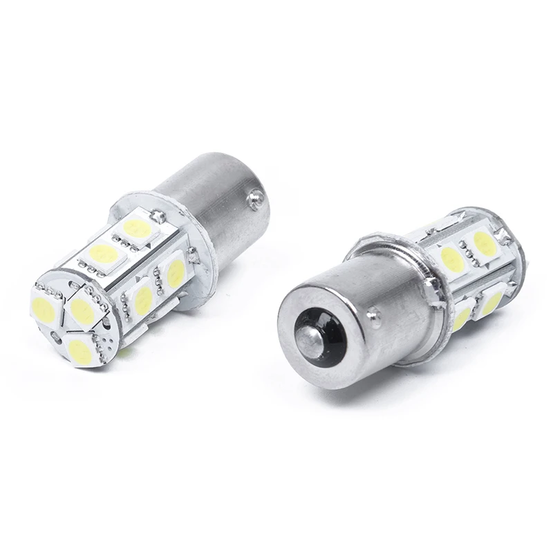 

2 x 1156 BA15S 13 LED 5050 SMD Lights Bulb White 12V Rear Light