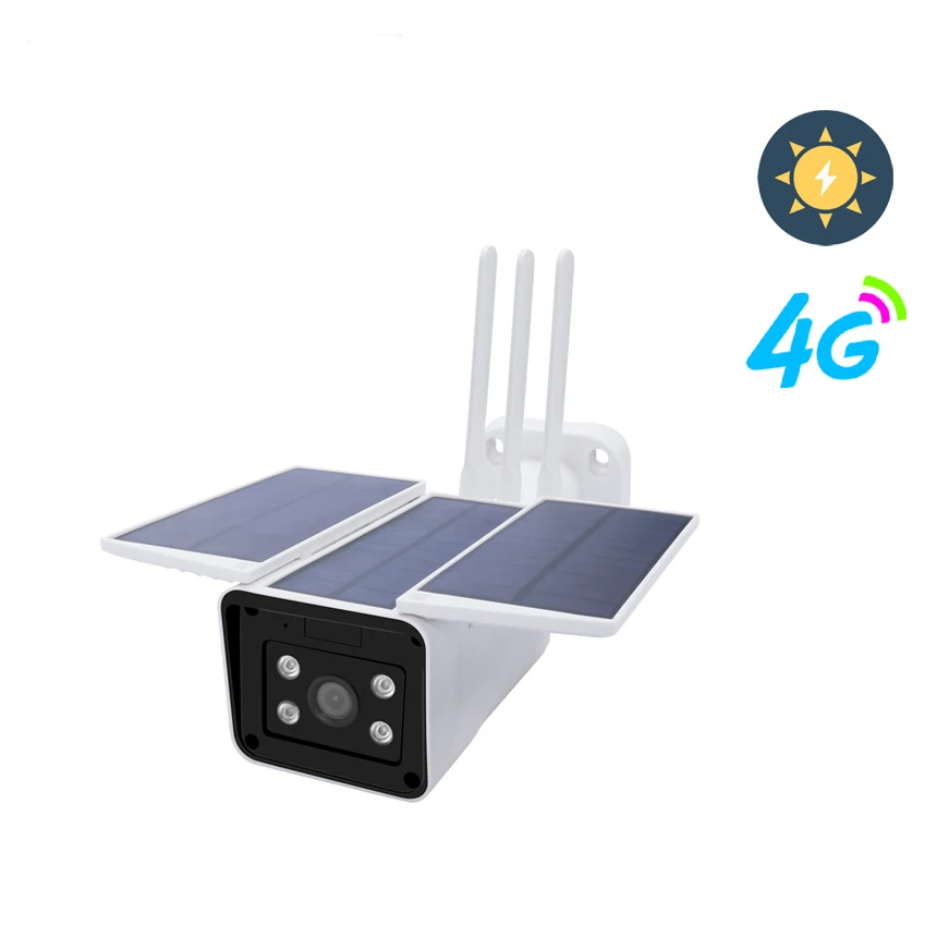 HD1080P 4G sim карта беспроводной умный дом безопасности CCTV солнечная батарея 2MP аудио